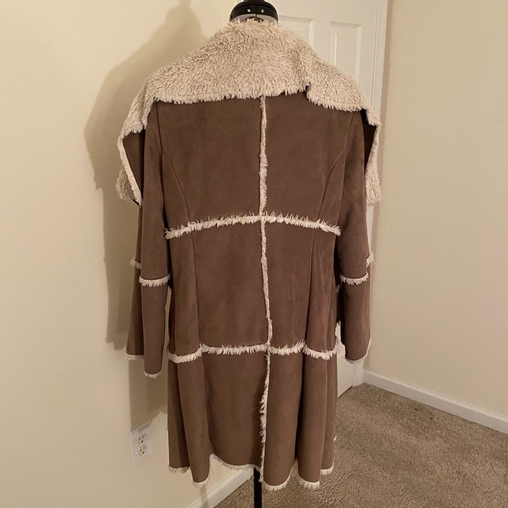 New Look Long Open Coat - Picture 2 of 6